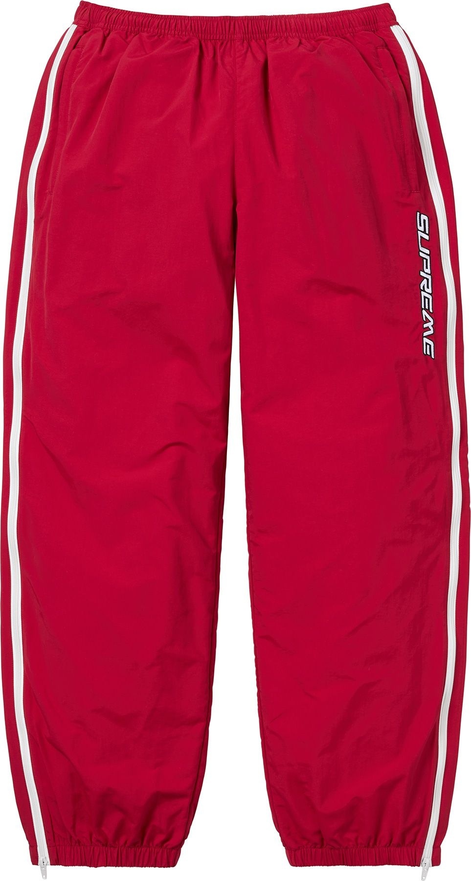 Contrast Zip Warm Up Pant view 12